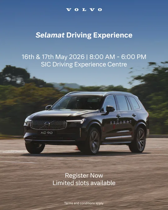 Volvo Selamat Driving Experience｜安全不该只是买车时的附加配备
