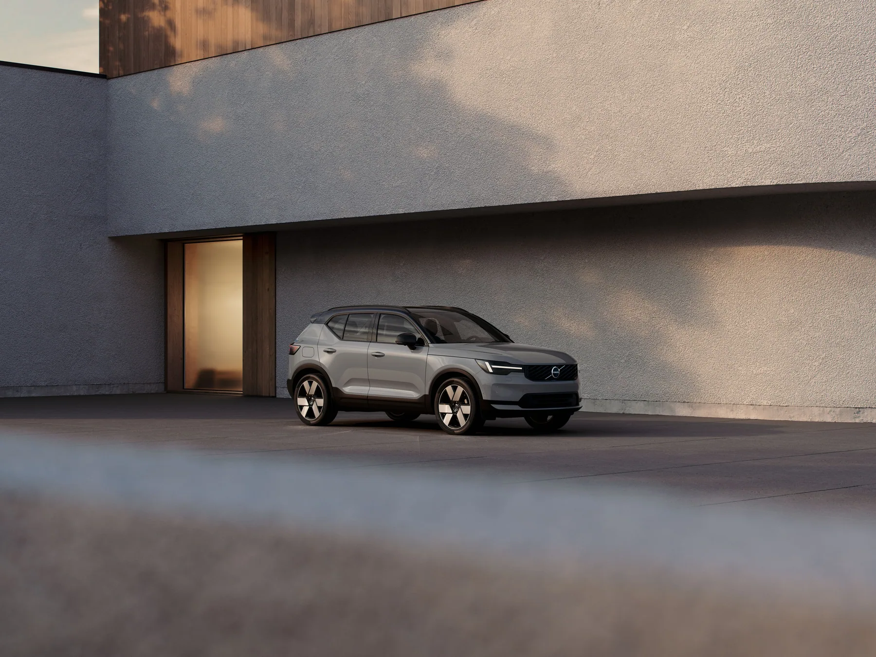 更新後Volvo XC40新車頭與Thor’s Hammer Matrix LED頭燈
