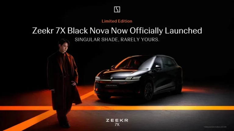 Zeekr 7X Black Nova登陸大馬：限量200輛，RM235,000