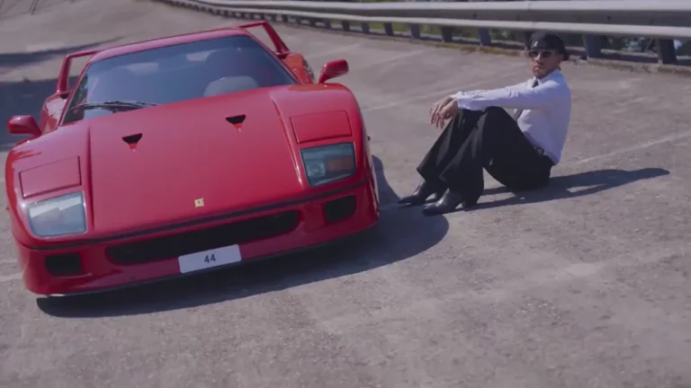 Lewis Hamilton與Ferrari F40