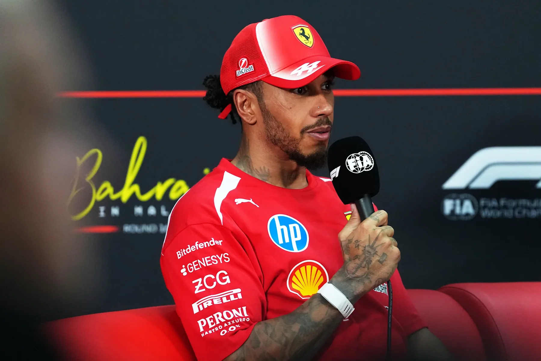 Lewis Hamilton代表Ferrari出戰2026雪邦F1週末