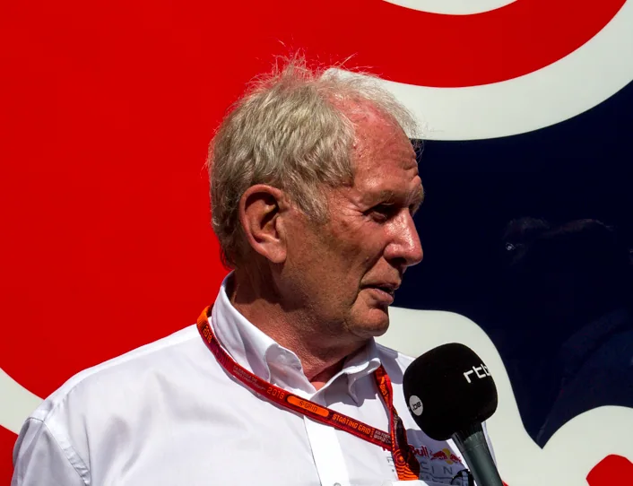 Helmut Marko於2016年奧地利F1大獎賽現場