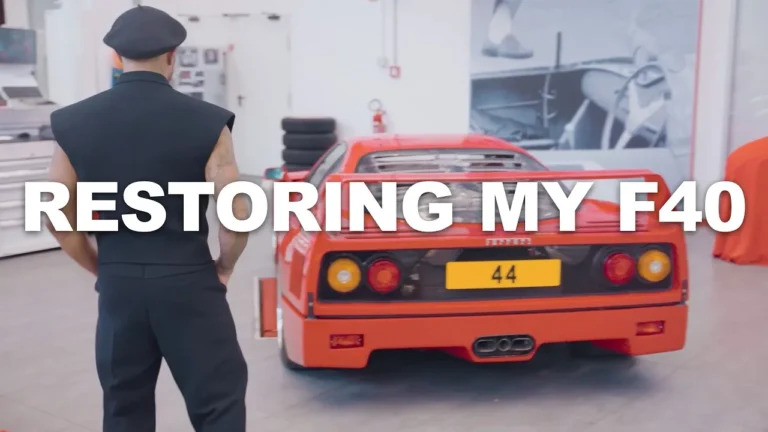 Lewis Hamilton Ferrari F40修復影片