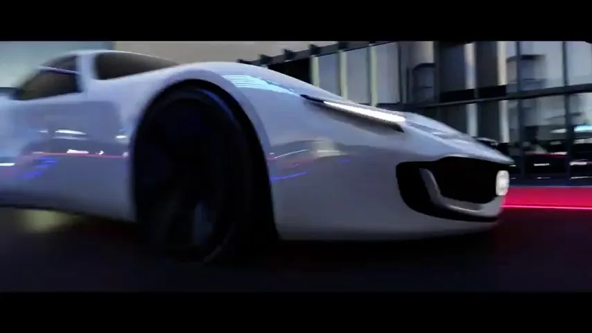 2030 MAZDA PROMISE影片中的白色雙門Vision Study Model