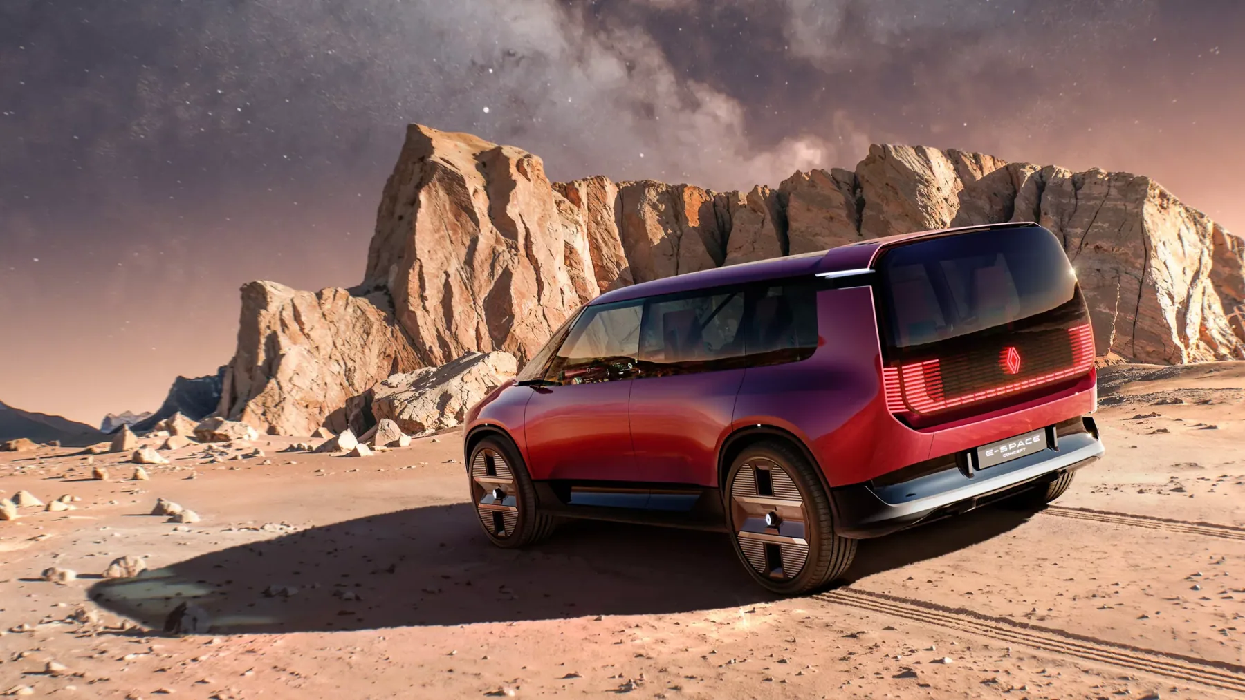Renault E-Space Concept原廠媒體照片，展示角度3