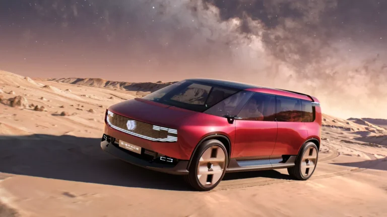 Renault E-Space Concept原廠媒體照片，展示角度4