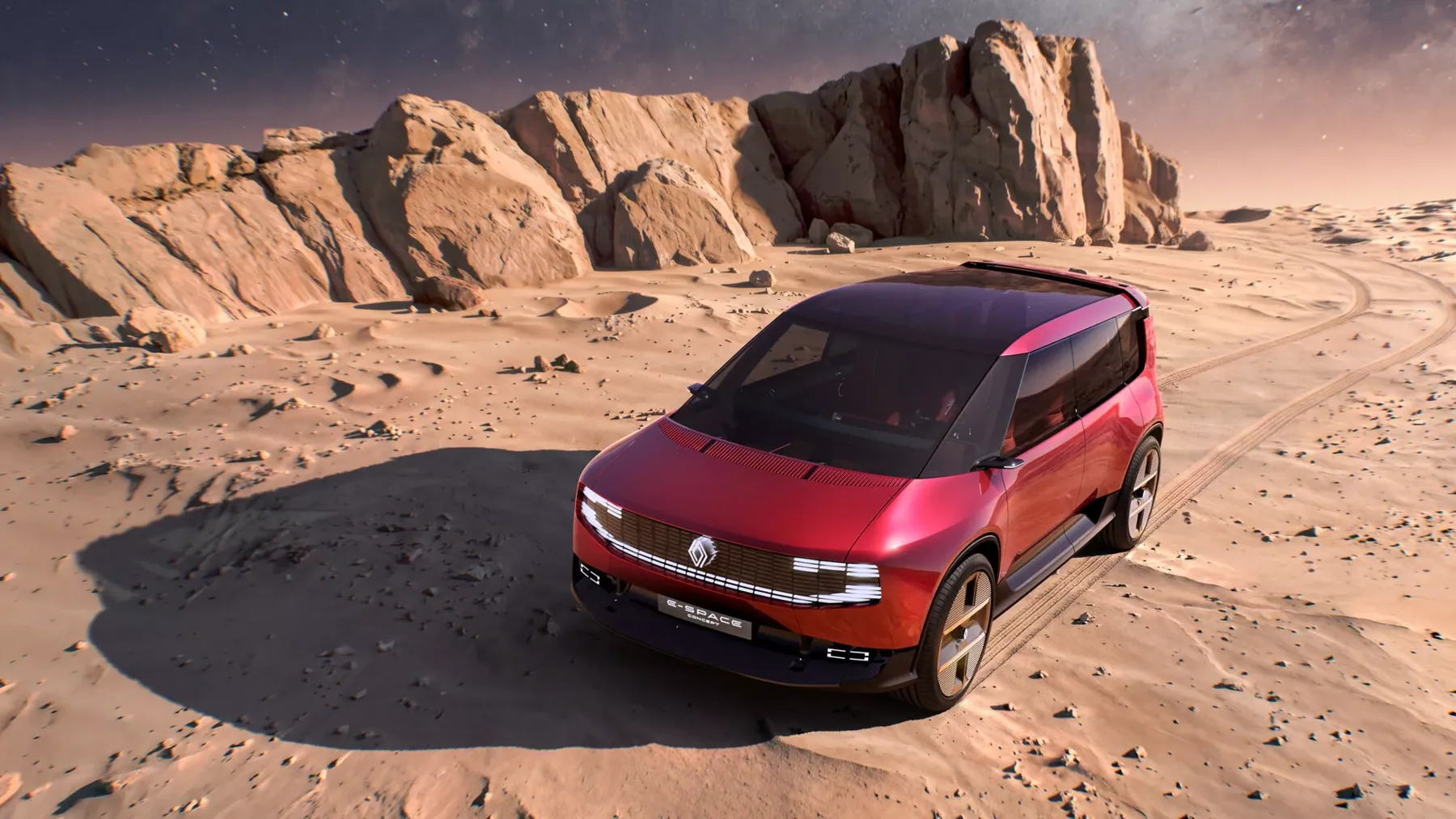 Renault E-Space Concept原廠媒體照片，展示角度5