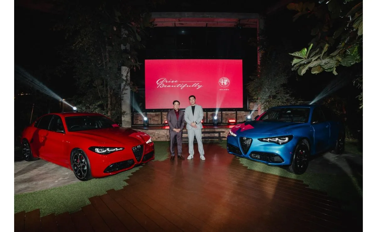 Alfa Romeo Giulia與Stelvio在馬來西亞品牌發布現場