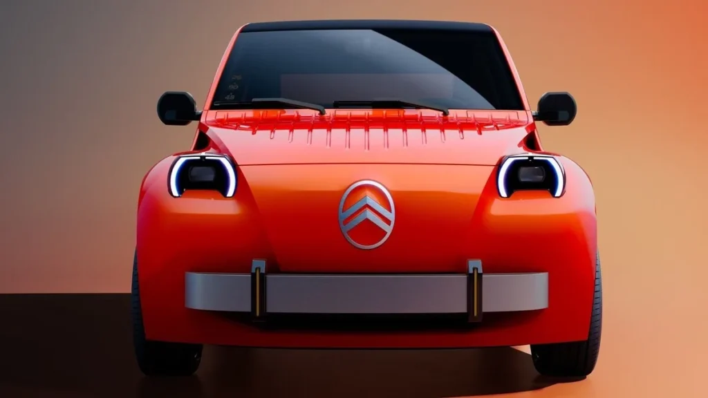 Citroën 2 CV純電概念車巴黎亮相官方宣傳圖片,角度1,概念車