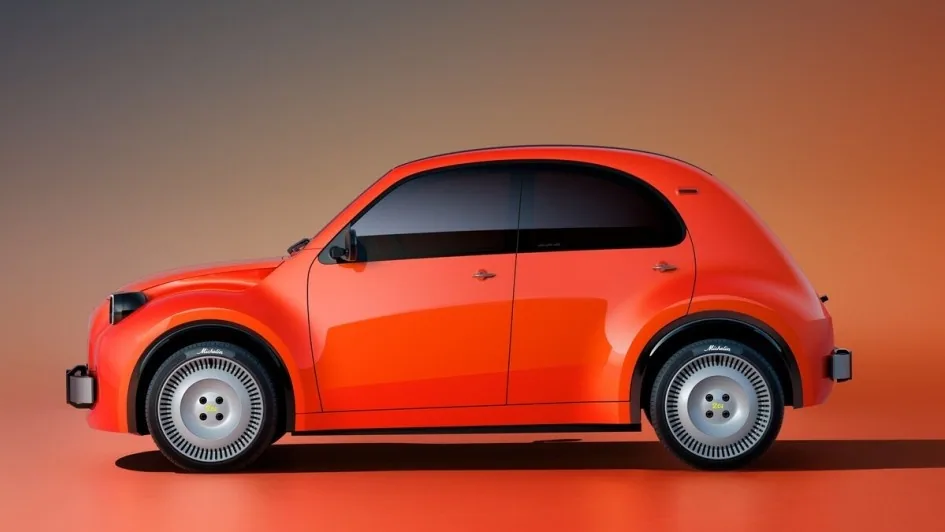 Citroën 2 CV純電概念車巴黎亮相官方宣傳圖片,角度3,概念車