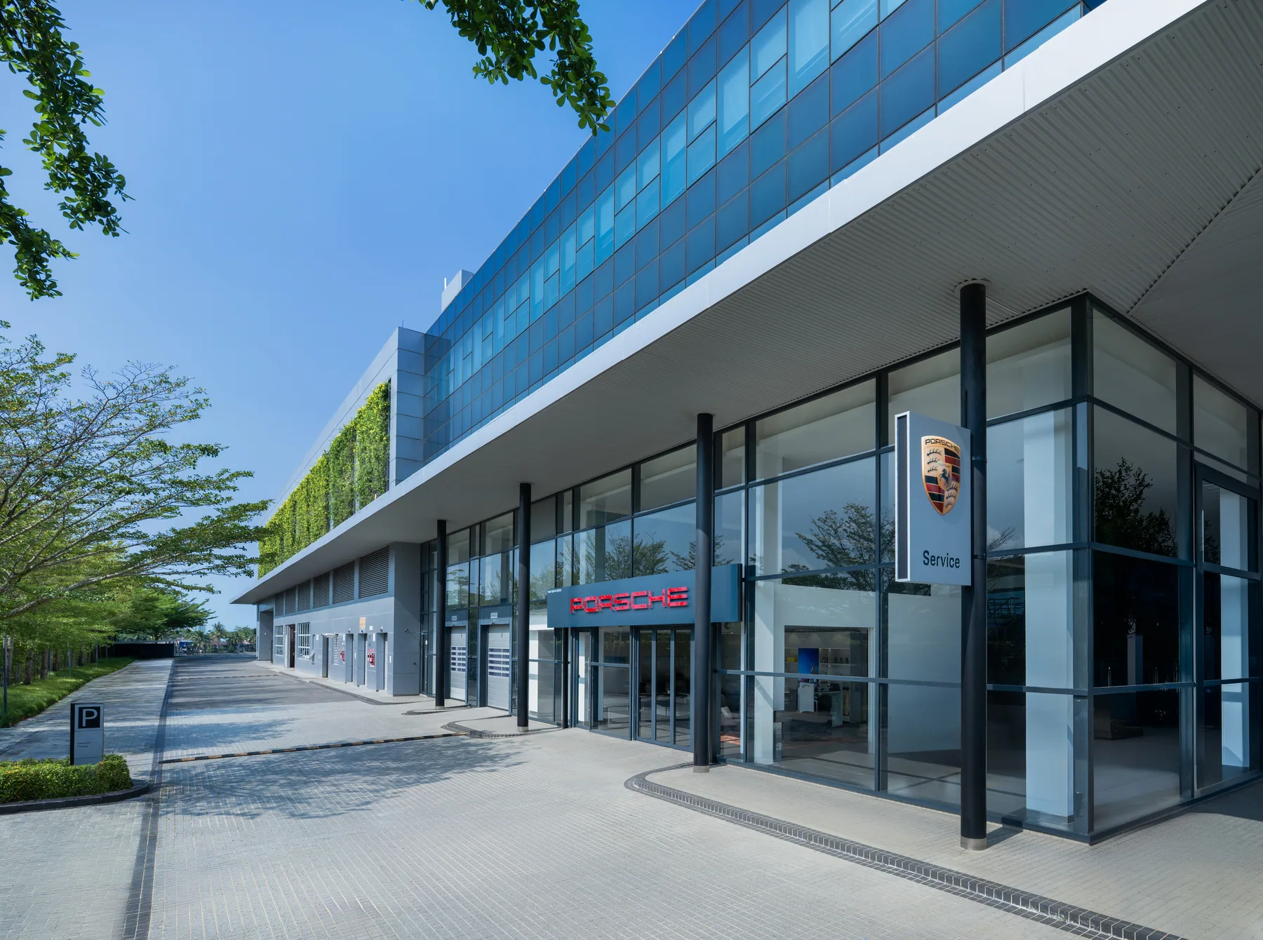 Porsche Service Centre Kuching建築外觀
