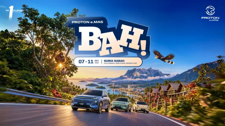Proton e.MAS在亞庇Suria Sabah舉行e.MAS Bah巡展
