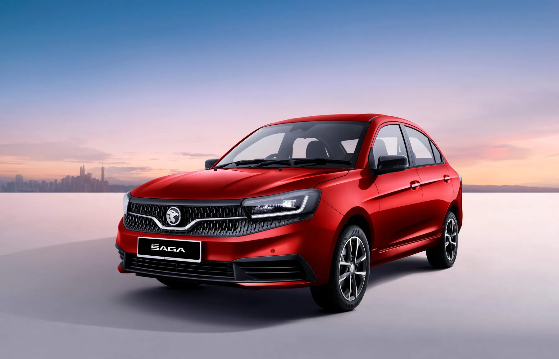 紅色新一代Proton Saga官方照片