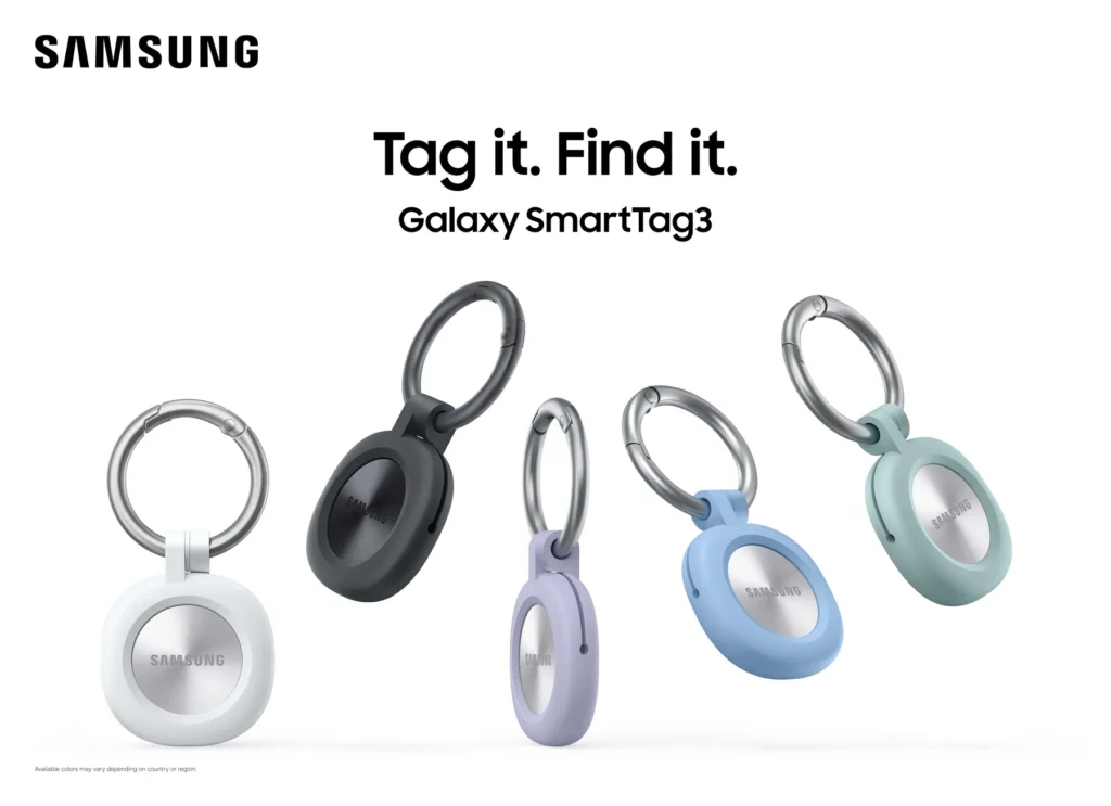 Samsung Galaxy SmartTag3官方主视觉