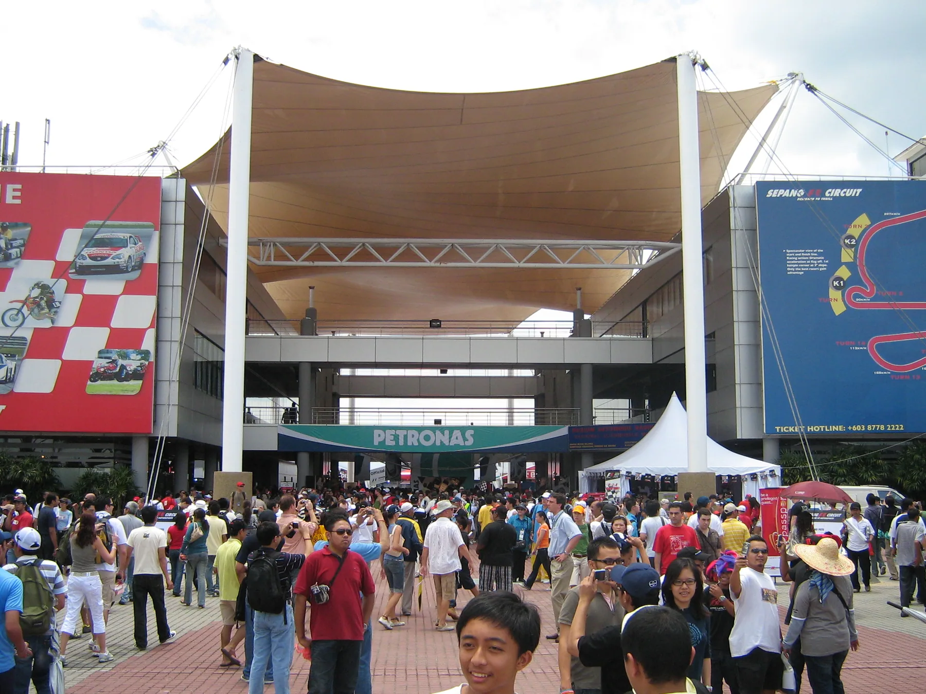 2007年雪邦國際賽道入口資料圖片