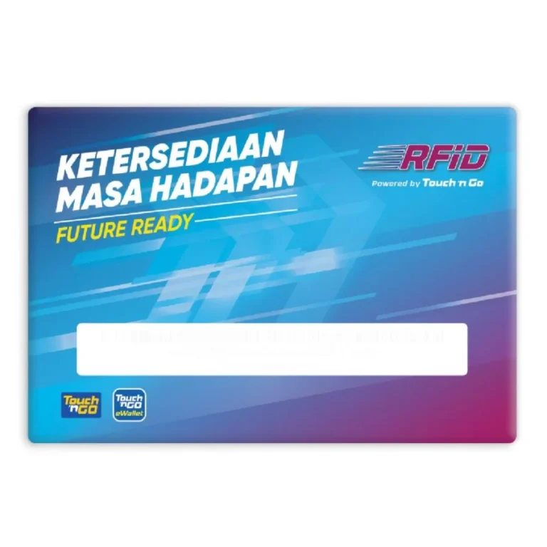 Touch ’n Go RFID Tag官方產品照，車主可於指定渠道購買並自行啟用