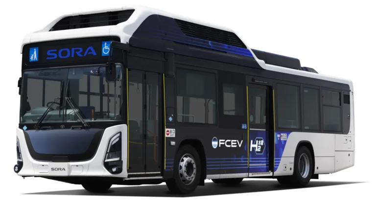 Toyota新一代Sora氫燃料電池路線巴士